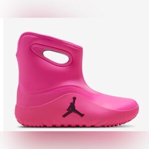 NWOT - Nike Jordan Lil Drip Boots Rain Shoes Neon Pink Size Youth 5Y